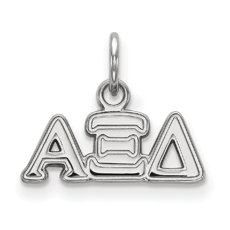 Premium Jewelry Now Available At Special Discounts Sterling Silver Alpha Xi Delta XS (Tiny) Greek Letters Charm