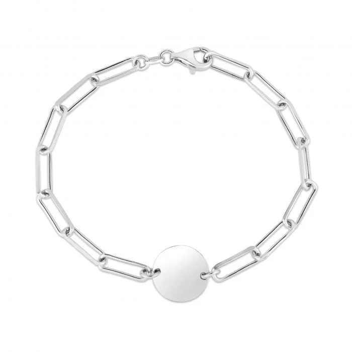 Shop High-Quality Jewelry At Jaw-Dropping Discounts Sterling Silver & Alt. Metal Bracelet