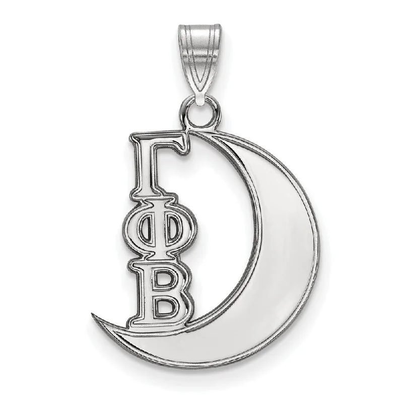 Get The Best Deals On Timeless Jewelry Pieces Sterling Silver Gamma Phi Beta Small Pendant