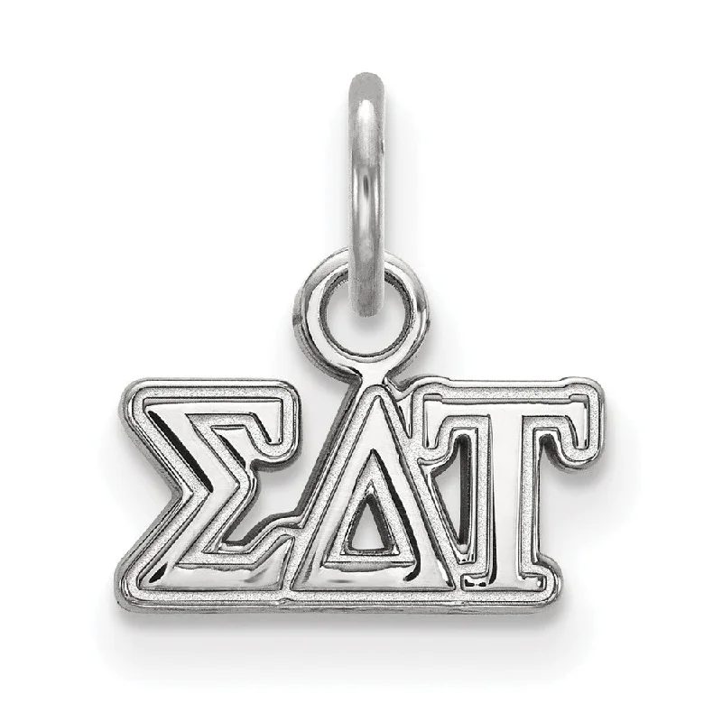 The Biggest Jewelry Sale Of The Year Is Here Sterling Silver Sigma Delta Tau XS (Tiny) Greek Letters Charm