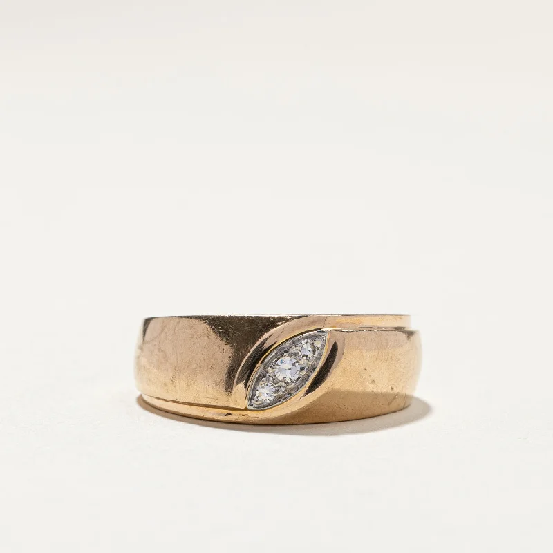 Premium Jewelry Now Available At Special Discounts Diamond Solid Gold Band | 0.08ctw | SZ 8.75 |