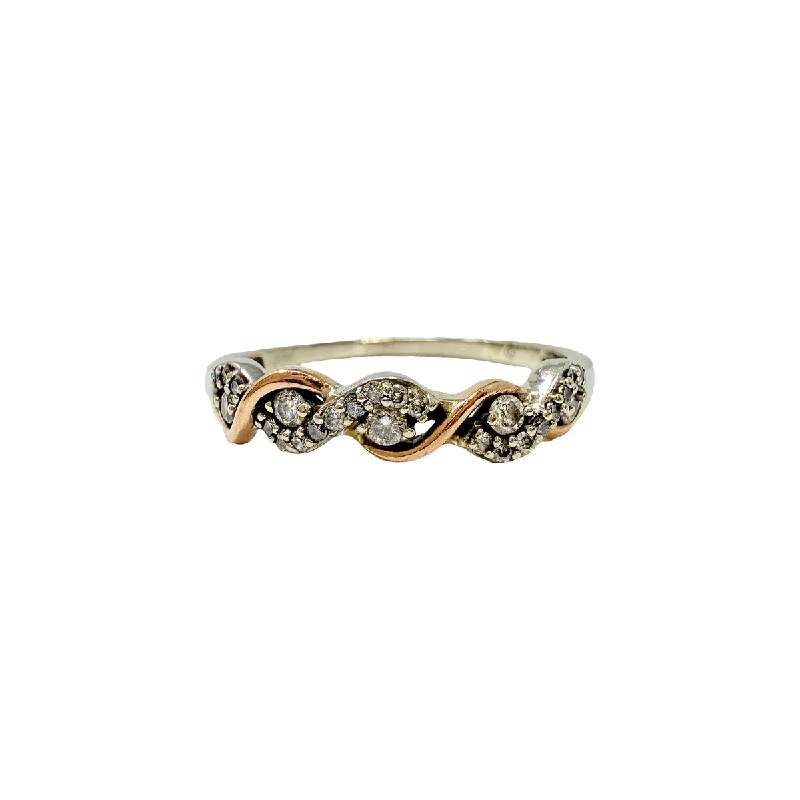 Limited-Time Offer On Elegant Jewelry Pieces 10K White Gold Ring with Pave Diamonds Limited-Time Offer On Elegant Jewelry Pieces 10K White Gold Ring with Pave Diamonds