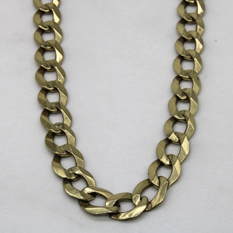 Limited-Time Jewelry Sale – Don't Miss These Deals 10k Yellow Gold Cuban Chain | 28" |