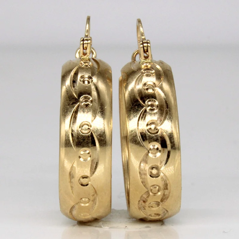 Make Every Moment Shine – Jewelry Discounts Available 10k Yellow Gold Hoop Earrings