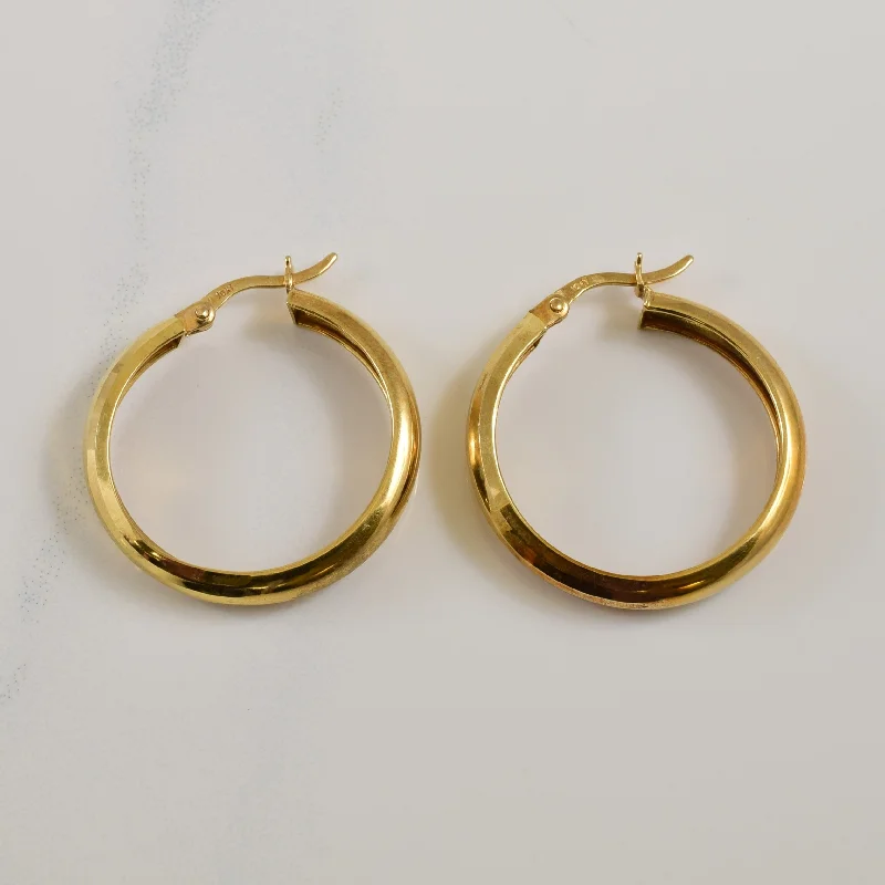 Limited-Time Offer On Premium Jewelry Collections 10k Yellow Gold Hoop Earrings |