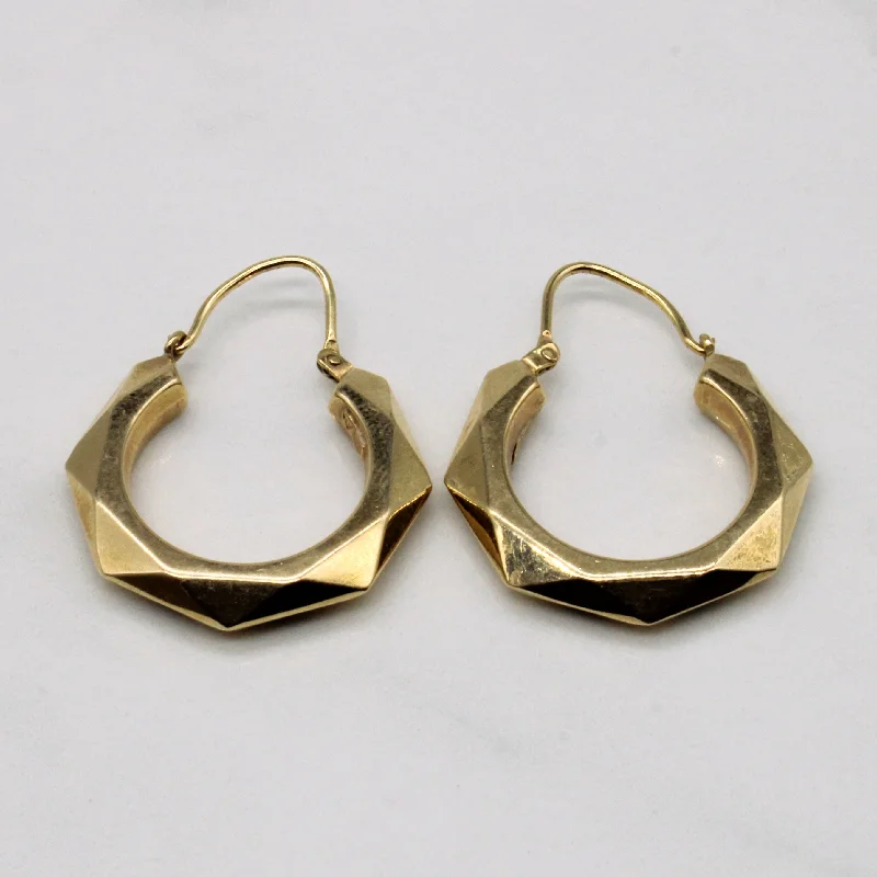 Bestselling Jewelry At Special Promotional Rates 10k Yellow Hoop Earrings