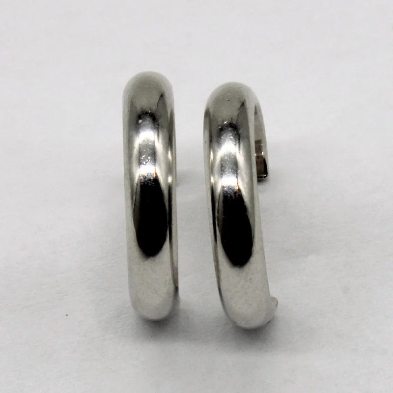 Personalized Jewelry Sale – Meaningful Gifts At Great Prices 14k White Gold Hoop Earrings