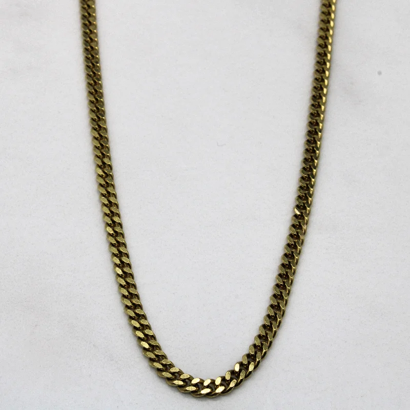 Elegant Jewelry Styles At Budget-Friendly Prices 14k Yellow Gold Cuban Chain | 24" |