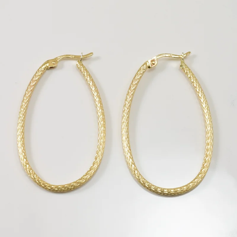 Versatile Layering Jewelry For Effortless Chic 14k Yellow Gold Hoop Earrings |