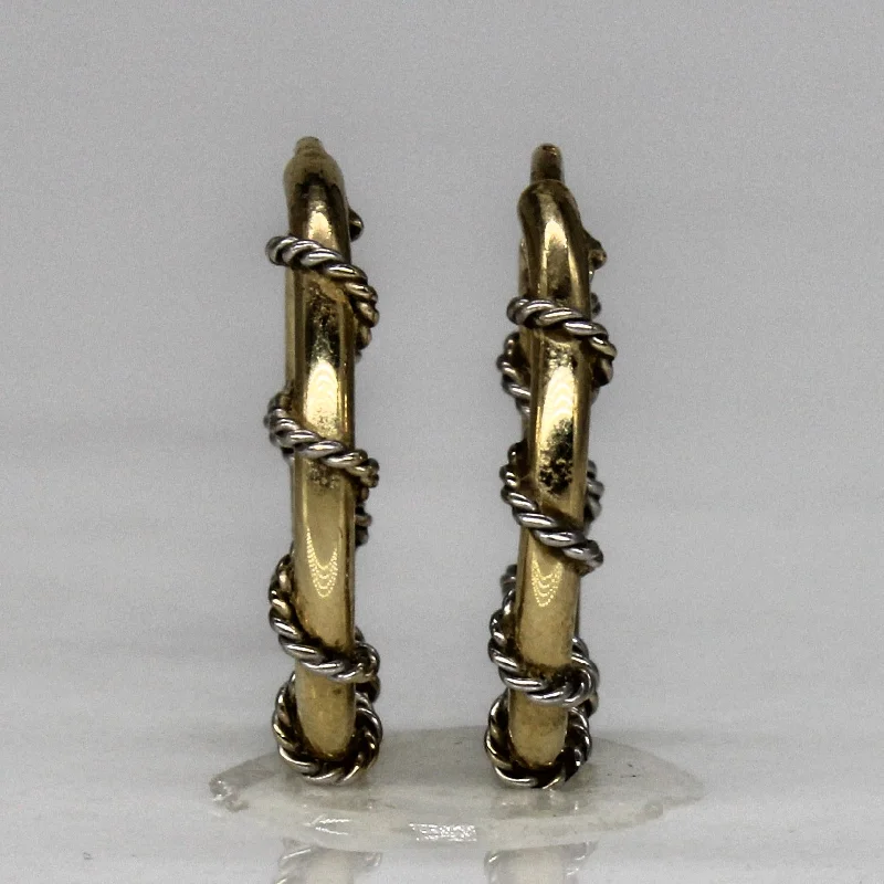 Luxury Meets Affordability – Jewelry Sale Live Now Wrapped Gold Hoop Earrings |