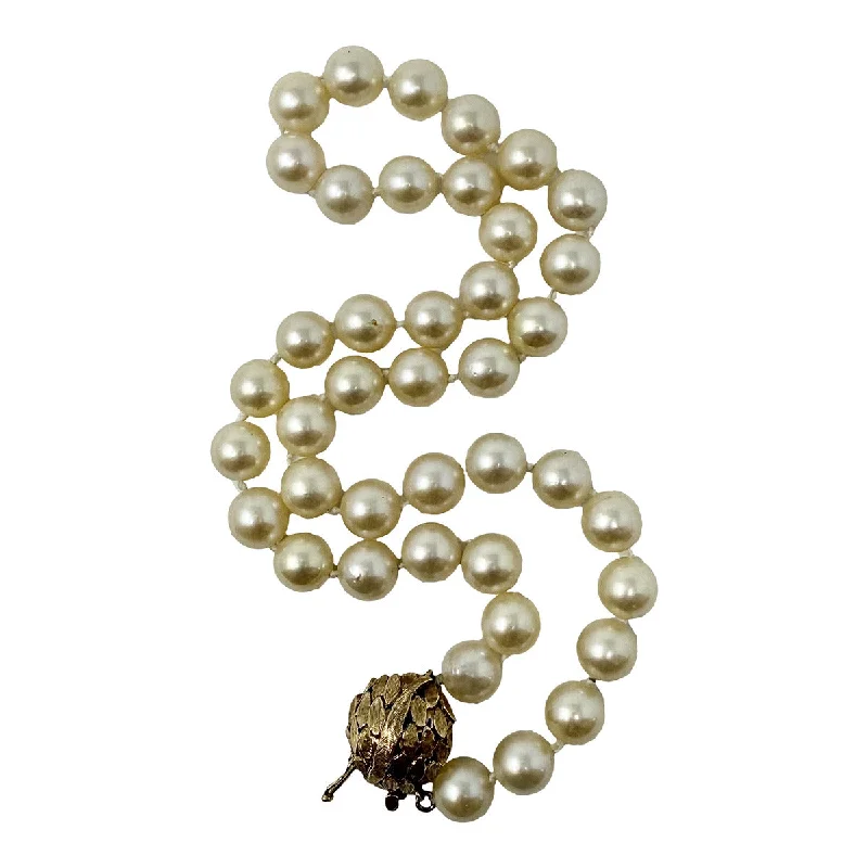 Premium Jewelry Now Available At Special Discounts 16" Pearl Necklace with Gold Clasp