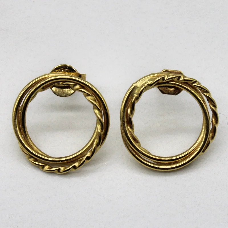 Shine Without Limits – Jewelry Sale Happening Now 18k Yellow Gold Overlapping Hoop Earrings Shine Without Limits – Jewelry Sale Happening Now 18k Yellow Gold Overlapping Hoop Earrings