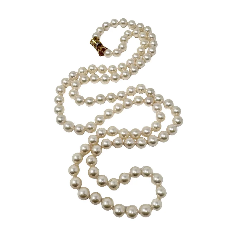 Exclusive Gemstone Jewelry Markdowns – Shop Now 32" Freshwater Pearl Necklace with 14K Gold and Diamond Barrel Clasp Exclusive Gemstone Jewelry Markdowns – Shop Now 32" Freshwater Pearl Necklace with 14K Gold and Diamond Barrel Clasp
