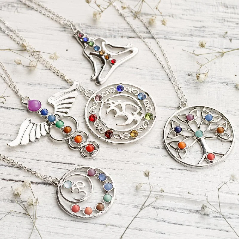 Handmade Pearl Jewelry For Timeless Elegance 7 Chakra Pendant