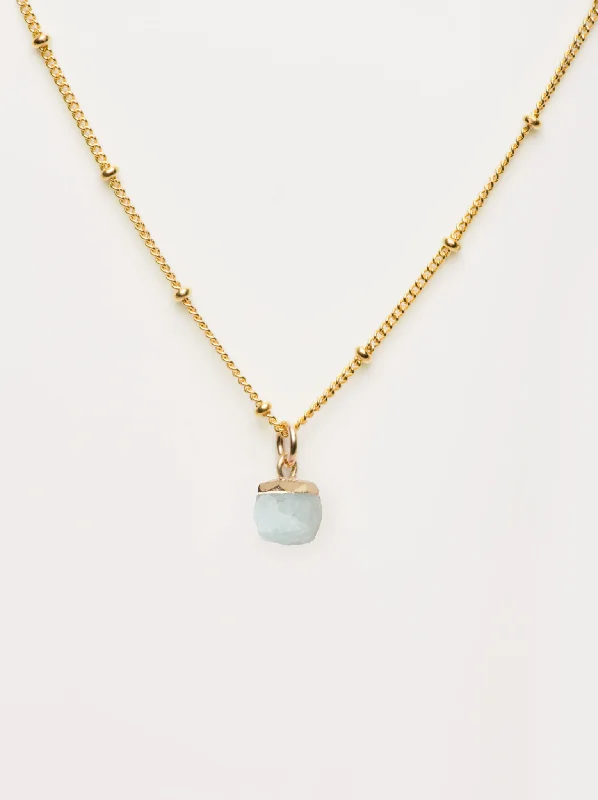 Grab Stylish Jewelry Before The Sale Ends Aquamarine Pendant Necklace