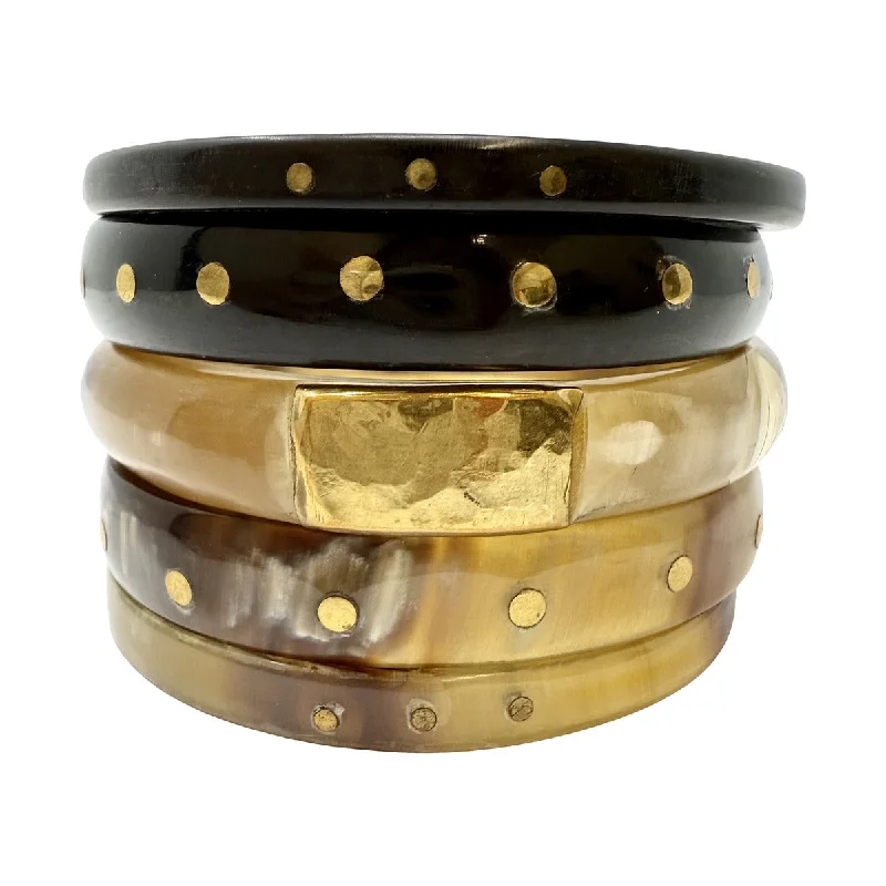 Don't Miss Our Biggest Jewelry Sale Of The Season Ashley Pittman Set of 5 Horn Bangle Bracelet Don't Miss Our Biggest Jewelry Sale Of The Season Ashley Pittman Set of 5 Horn Bangle Bracelet
