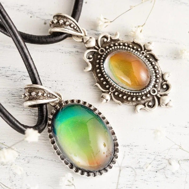 Bohemian-Inspired Jewelry For Free-Spirited Fashion Aura Mood Changing Necklace