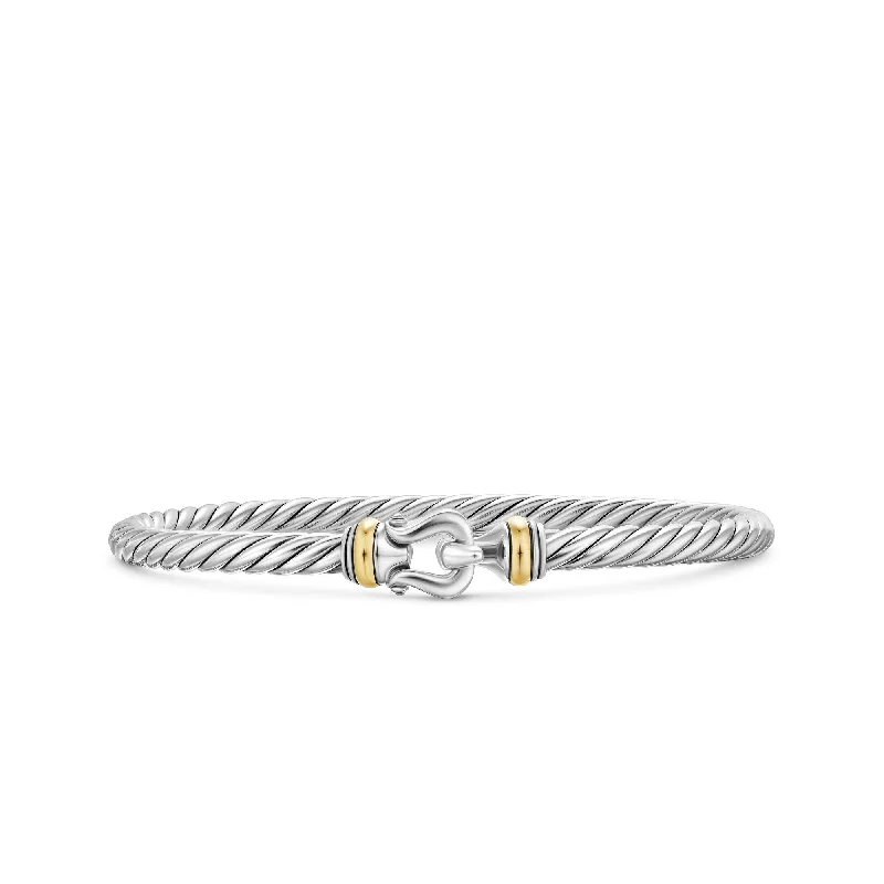 Jewelry Deals That Outshine The Rest 4mm Cable Flex Buckle Bracelet