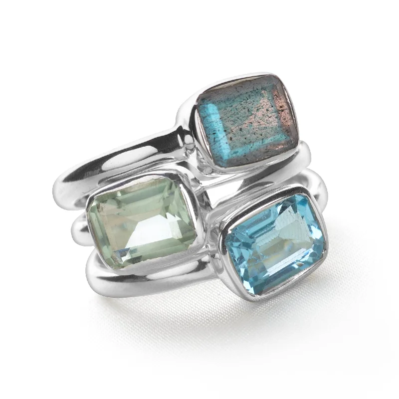 Stunning Jewelry At A Fraction Of The Price Bally Stack Rings (Set of 3)