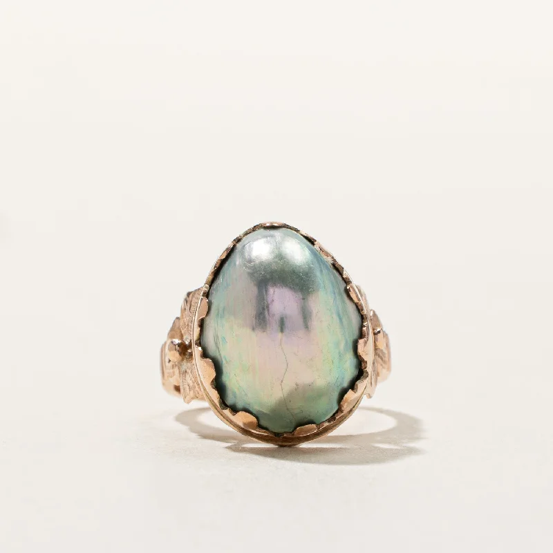 Trending Jewelry Now Available At Exclusive Prices Baroque Pearl Ring | SZ 5 |