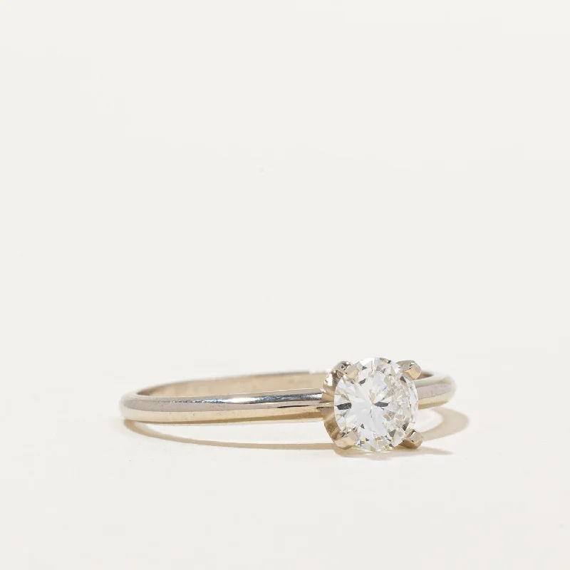 Elegant Jewelry Styles At Budget-Friendly Prices '100 Ways' 14k Diamond Engagement Ring | 0.45ct VS1 G | SZ 6.5 |