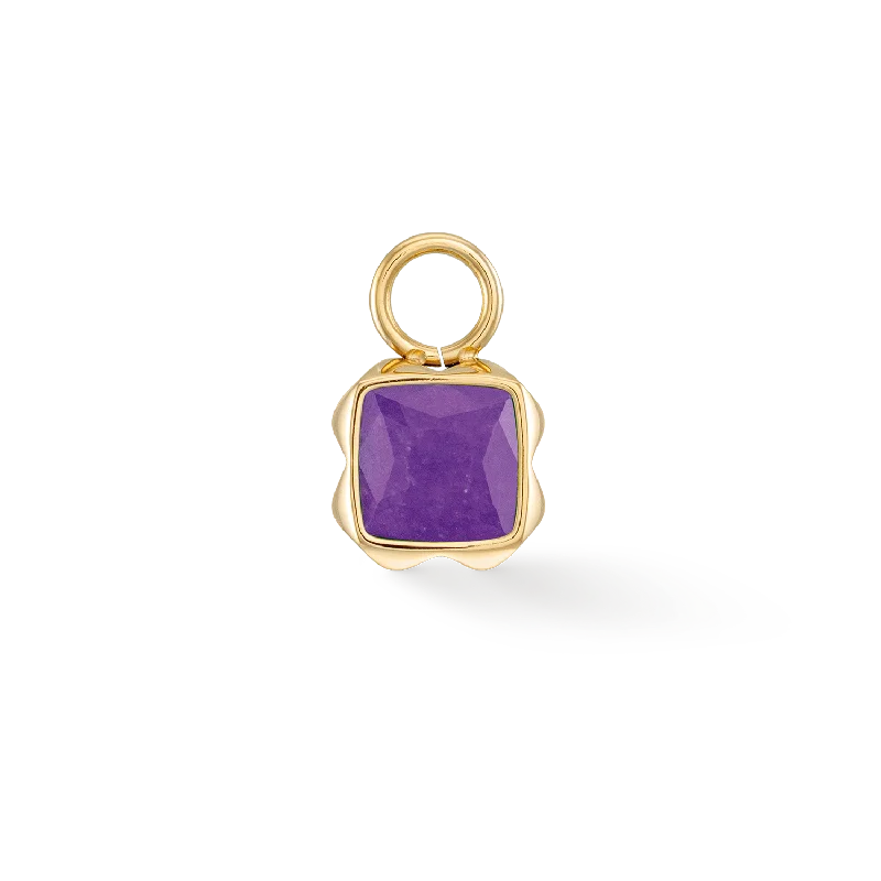 Limited-Time Jewelry Discounts – Shine Without The Splurge Birthstone February Charm Sugilite Gold