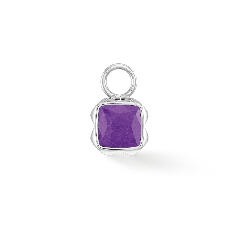 Last Chance To Shop High-End Jewelry At Markdown Prices Birthstone February Charm Sugilite Silver