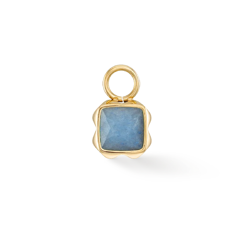 Exclusive Jewelry Sale – Grab Timeless Pieces Now Birthstone March Charm Blue Aventurine Gold