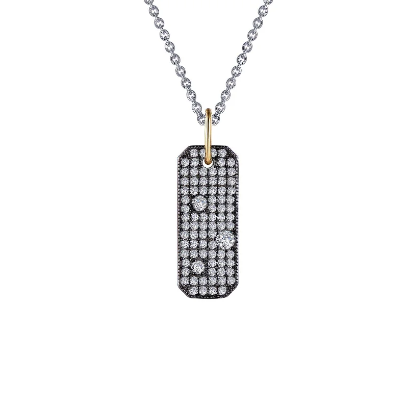 Special Offers On Handcrafted And Designer Jewelry Black Rhodium Dog Tag Pendant Necklace in Sterling Silver Special Offers On Handcrafted And Designer Jewelry Black Rhodium Dog Tag Pendant Necklace in Sterling Silver
