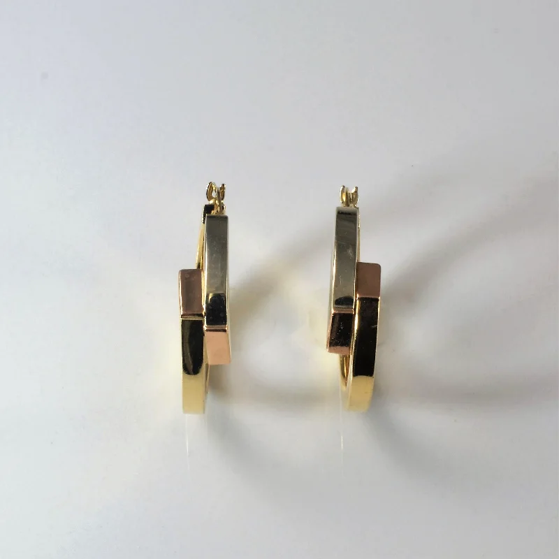 Accessorize For Less – Luxury Jewelry At Affordable Prices Two Tone Bypass Hoop Earrings | Accessorize For Less – Luxury Jewelry At Affordable Prices Two Tone Bypass Hoop Earrings |