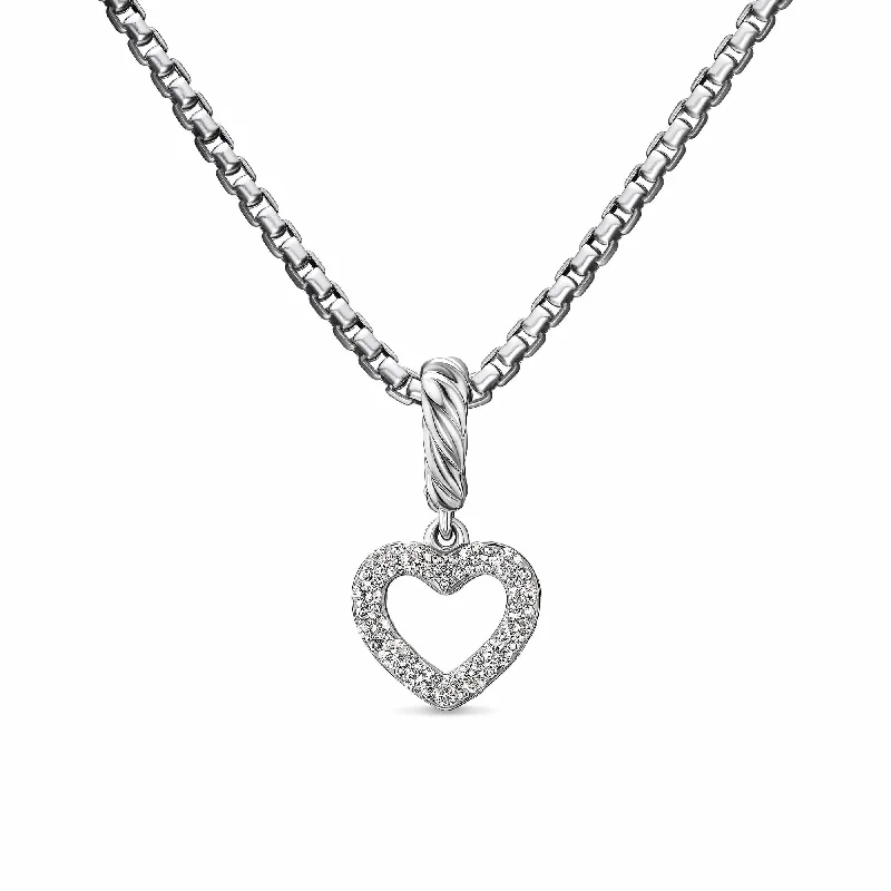 Glamorous Jewelry, Glamorous Deals – Shop Now Micro Pave Open Heart Enhancer
