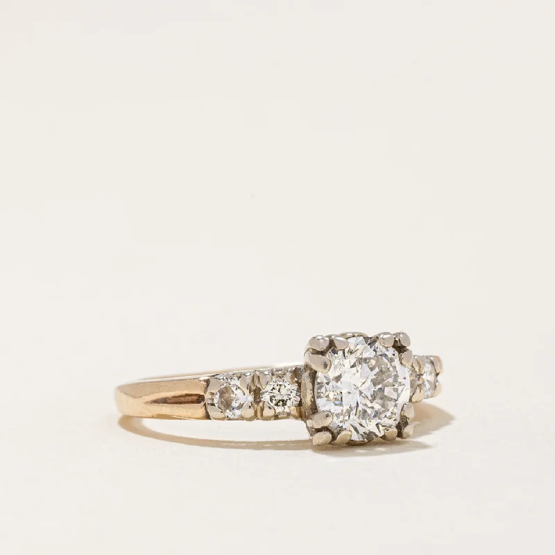 Celebrate Every Occasion With Sparkling Savings Diamond Engagement Ring | 0.80ctw | SZ 5.25 |