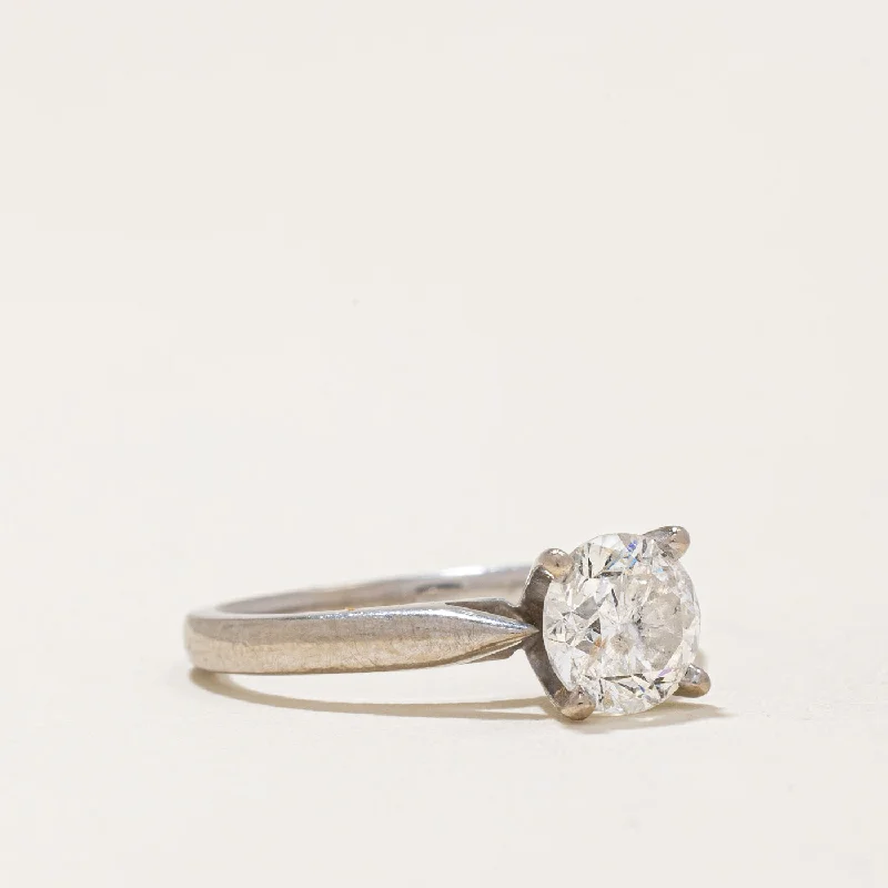 Elevate Your Jewelry Collection With Limited-Time Savings Solitaire Diamond Engagement Ring | 1.00ct I1/I2 F | SZ 4.5 |