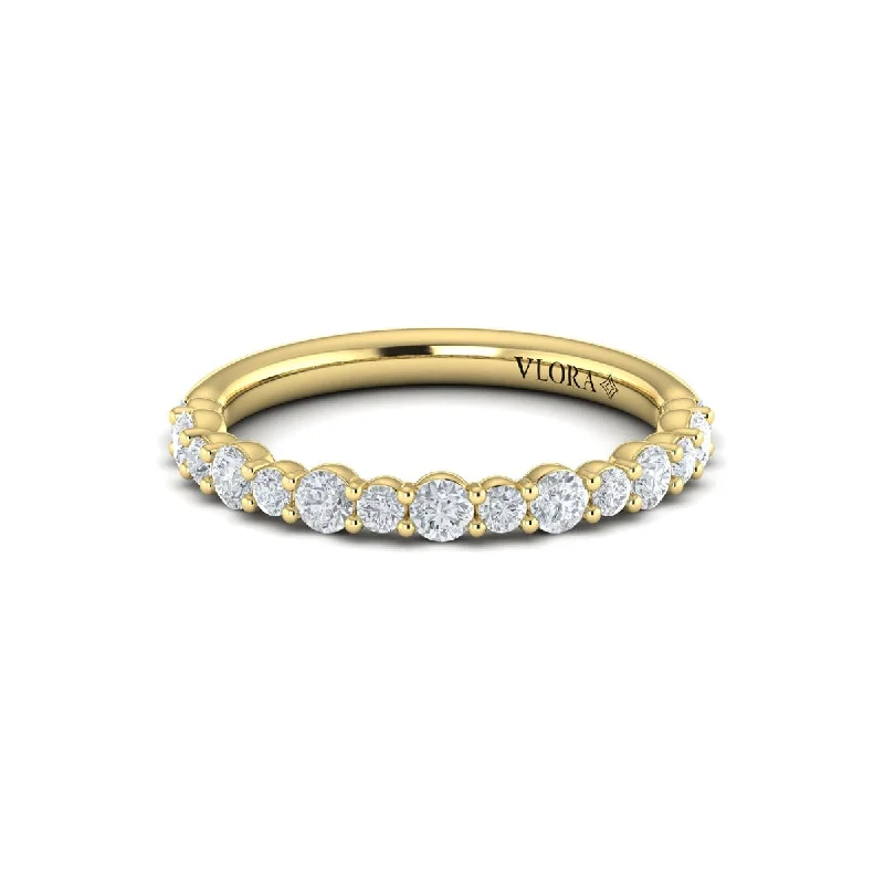 The Ultimate Jewelry Sale – Shop Premium Styles Diamond Graduated Band in 14K Yellow Gold