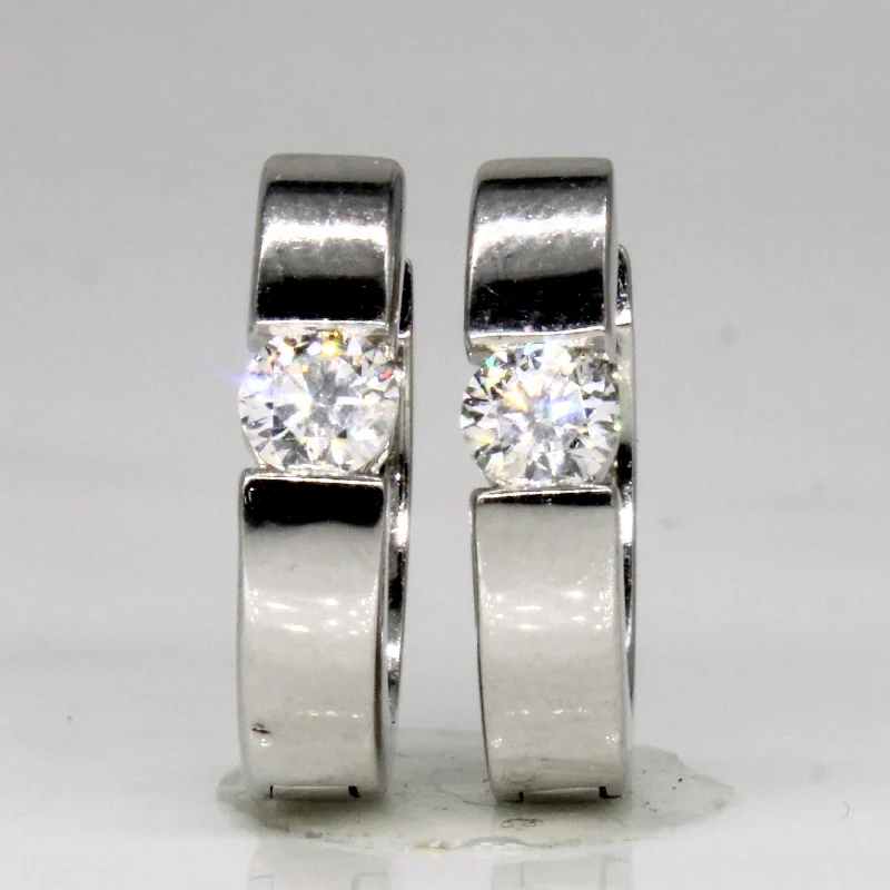 Elegant Jewelry, Exclusive Prices – Shop Now Diamond Hoop Earrings | 0.36ctw |