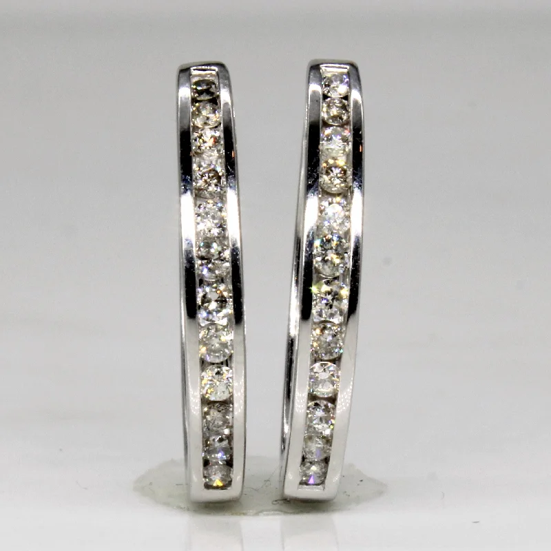 Affordable Luxury Jewelry For Every Occasion Diamond Hoop Earrings | 0.50ctw |