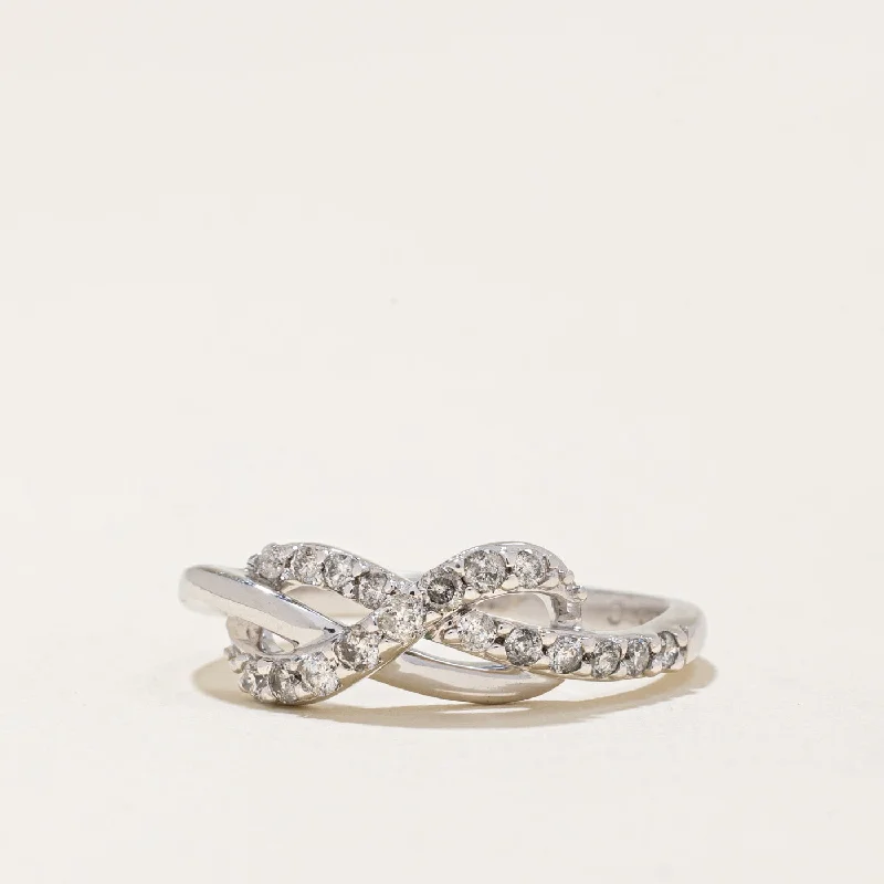 Shine In Style – Shop Jewelry Discounts Today Diamond Knot Ring | 0.18ctw | SZ 4.5 |