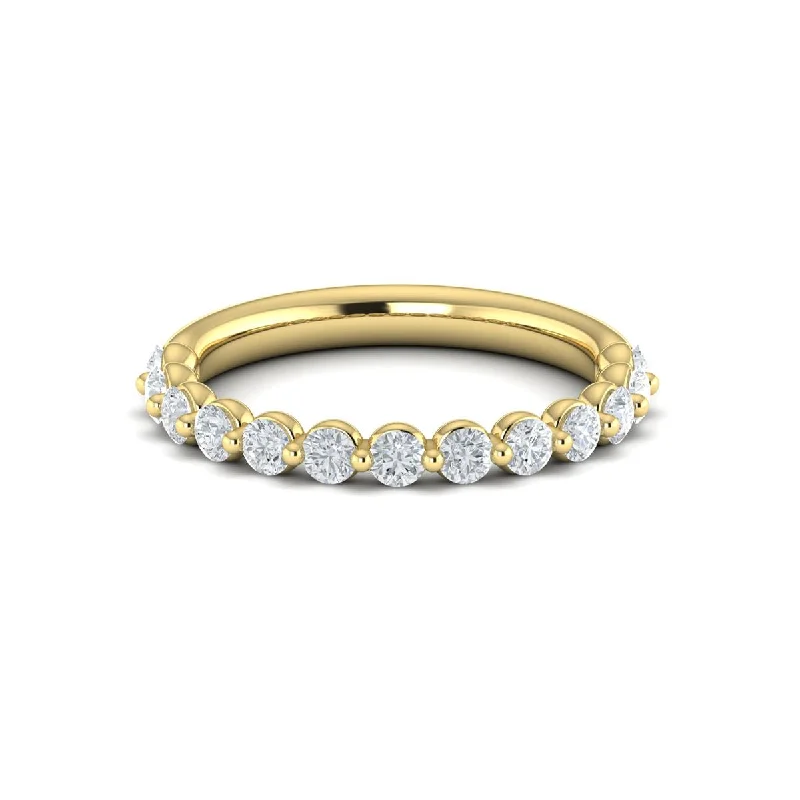 Your Perfect Accessory Now At The Best Price Diamond Single Prong Band in 14K Yellow Gold Your Perfect Accessory Now At The Best Price Diamond Single Prong Band in 14K Yellow Gold