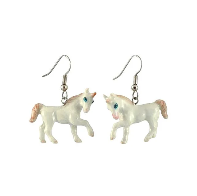 Elegant Necklaces And Bracelets At Limited-Time Offers Unicorn Porcelain Earrings