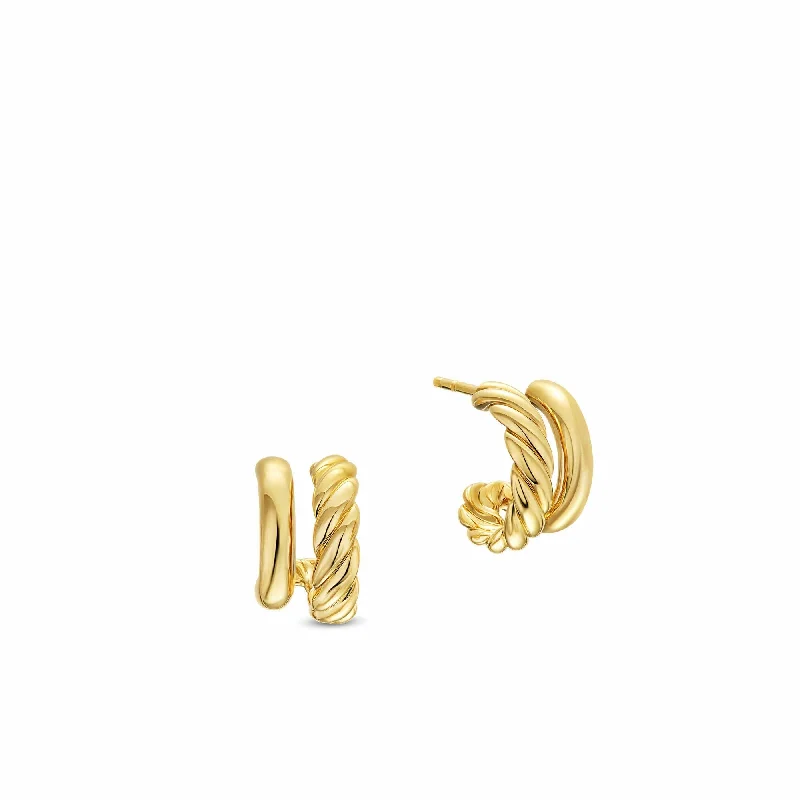 Jewelry Clearance – Final Chance To Save Big Mercer Double Hoop Huggie Earrings 1/2 IN Jewelry Clearance – Final Chance To Save Big Mercer Double Hoop Huggie Earrings 1/2 IN