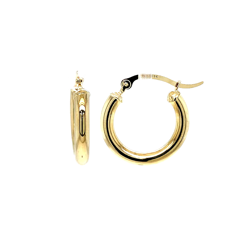 Everyday Jewelry Essentials Now On Sale 14K Yellow Gold Small Hoop