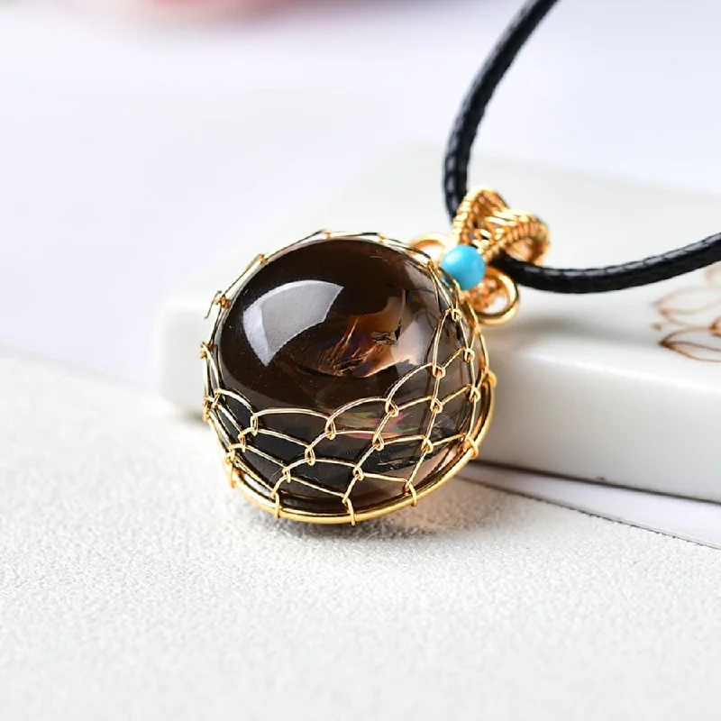 Elegant Jewelry, Exclusive Prices – Shop Now Elegant Smoky Quartz Pendant