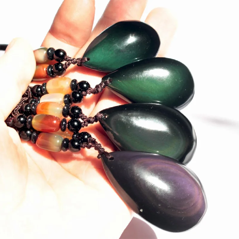 Elevate Your Jewelry Collection With Limited-Time Savings Fairy Obsidian Drop Necklace Elevate Your Jewelry Collection With Limited-Time Savings Fairy Obsidian Drop Necklace