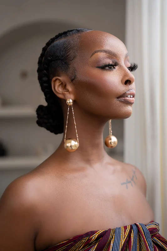 Affordable Glamour – Premium Jewelry For Less FARA Gold earrings