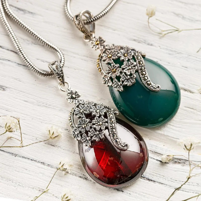 Handcrafted Beauty At Affordable Prices Genuine Gemstone Plenary Necklace
