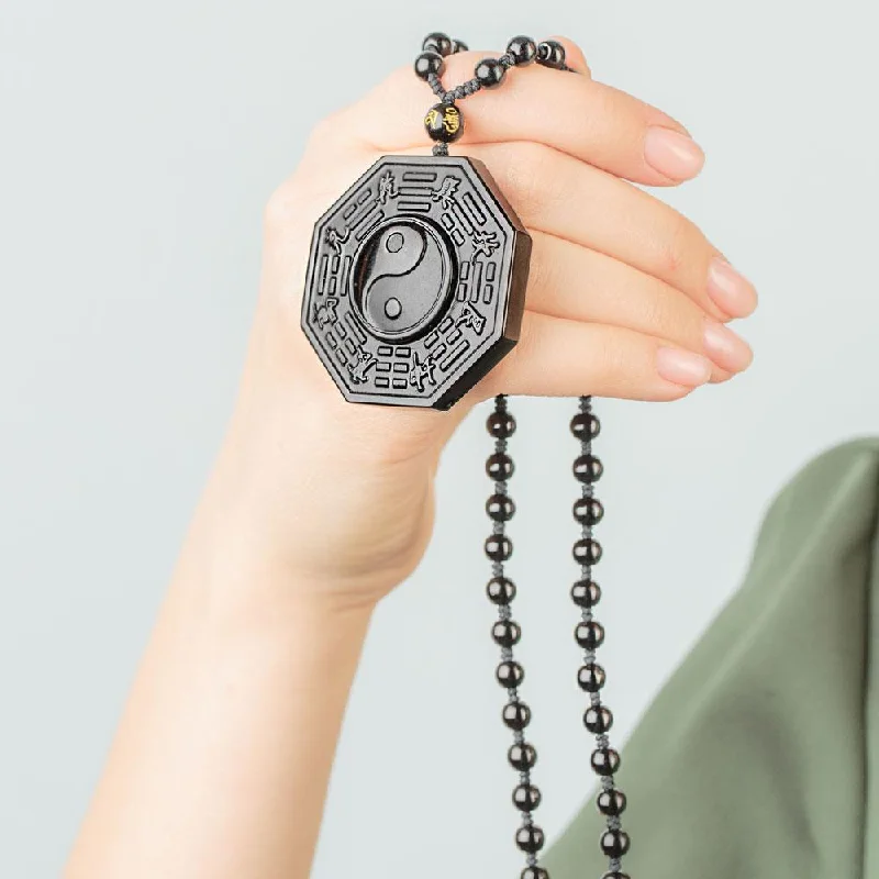 Get The Jewelry You Love At A Price You Love Obsidian Balance Necklace