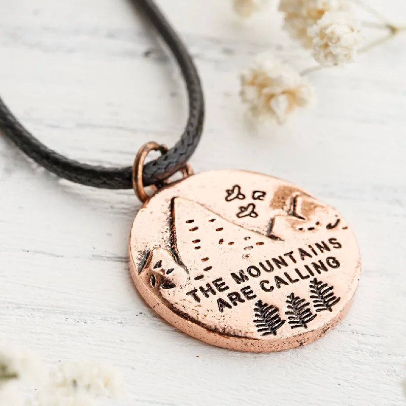 Sparkle On A Budget – Fine Jewelry For Less Handmade "The Mountains Are Calling" Necklace Sparkle On A Budget – Fine Jewelry For Less Handmade "The Mountains Are Calling" Necklace