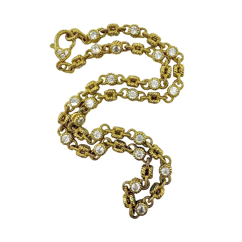 Exclusive Jewelry Sale – Grab Timeless Pieces Now Judith Ripka Gold Plated Sterling Necklace with CZ Spacers Exclusive Jewelry Sale – Grab Timeless Pieces Now Judith Ripka Gold Plated Sterling Necklace with CZ Spacers