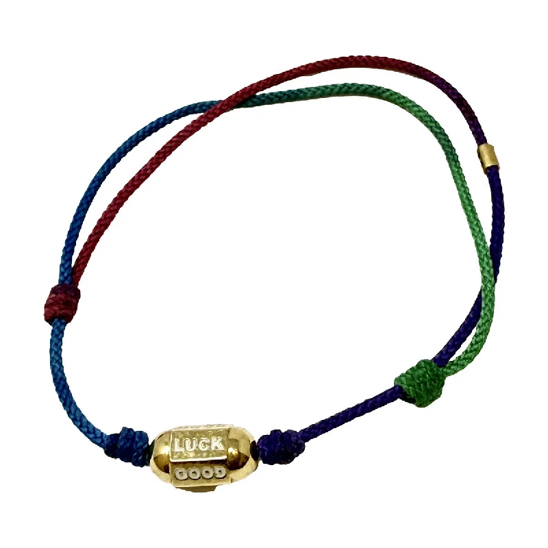 Shop Dazzling Jewelry With Special Promotional Discounts Lois Morais 14K Gold Hexagon Bolt Bead on Adjustable Cord Bracelet Shop Dazzling Jewelry With Special Promotional Discounts Lois Morais 14K Gold Hexagon Bolt Bead on Adjustable Cord Bracelet