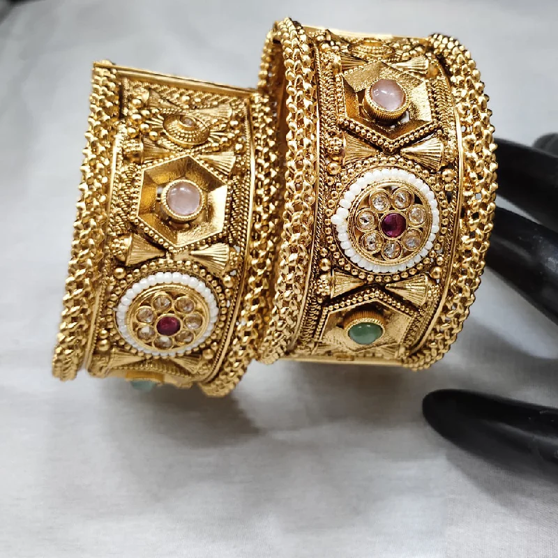 Limited-Time Jewelry Sale – Don't Miss These Deals Lucentarts Jewellery Gold Plated Openable Bangles Set Limited-Time Jewelry Sale – Don't Miss These Deals Lucentarts Jewellery Gold Plated Openable Bangles Set